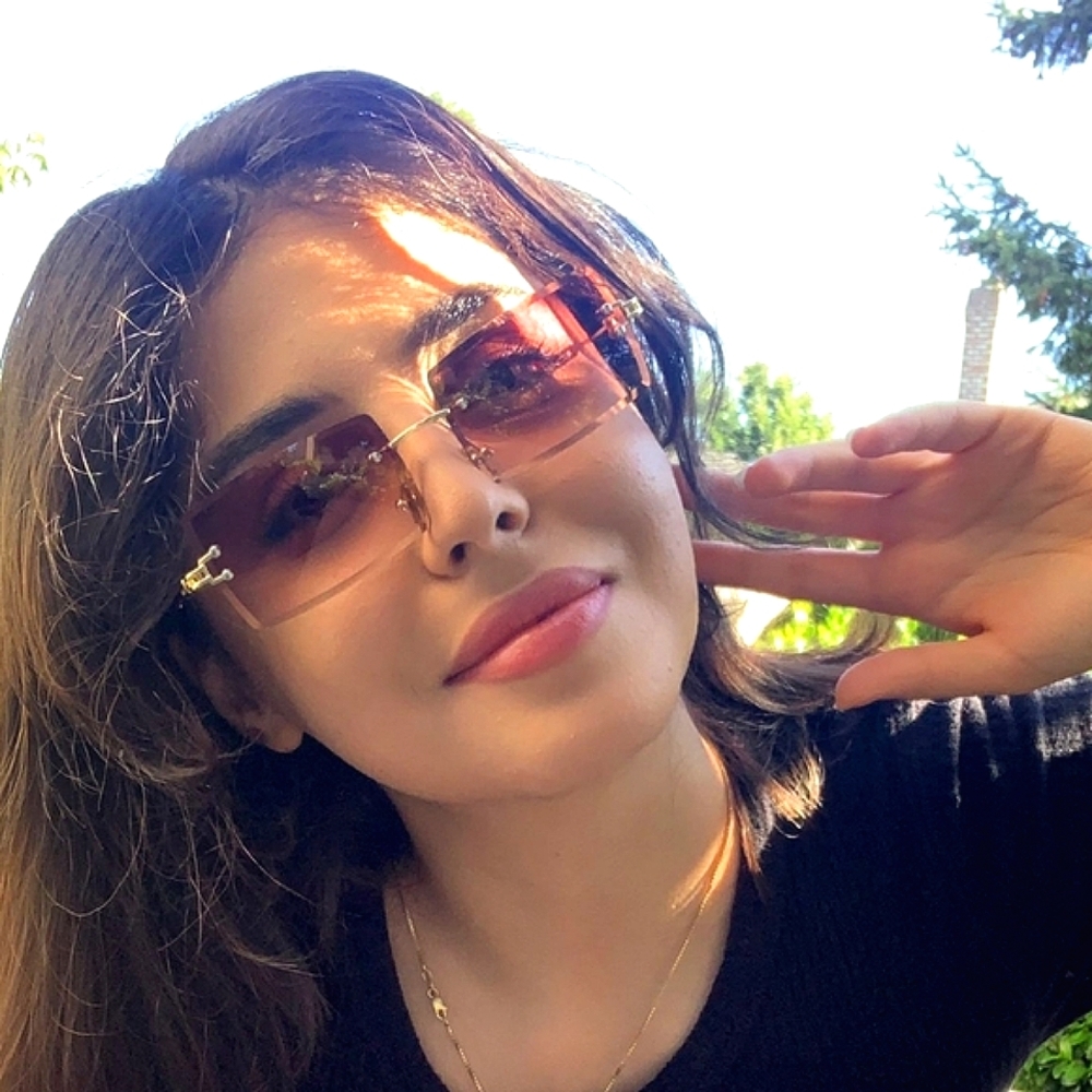 ❤️ Mauve Sunglasses Summer Fashion